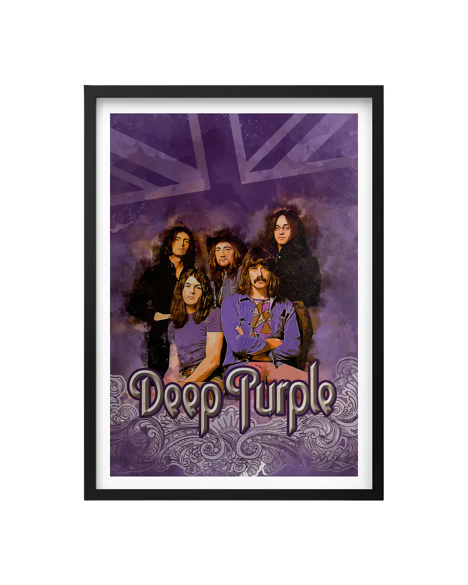 Cuadro Deep Purple 1