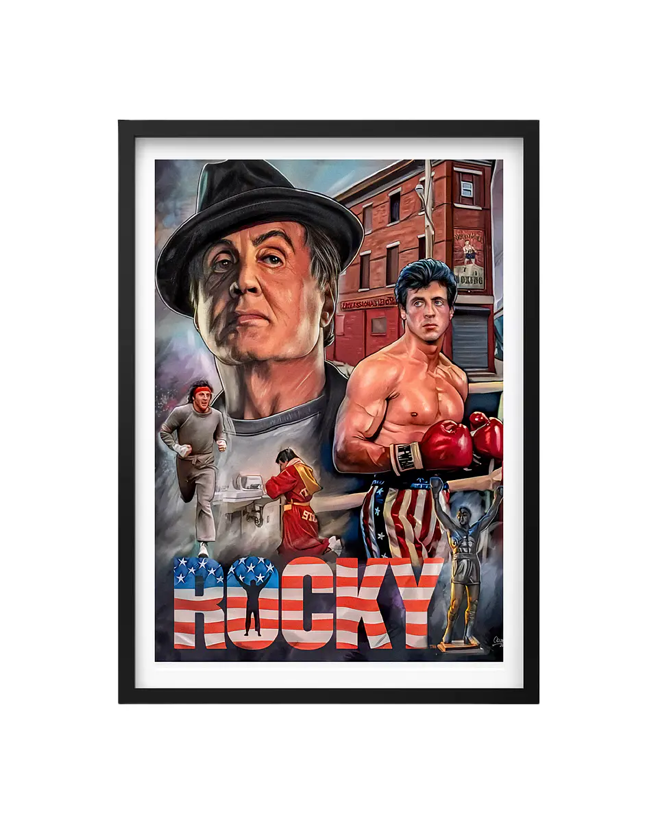 Cuadro Rocky Balboa 1