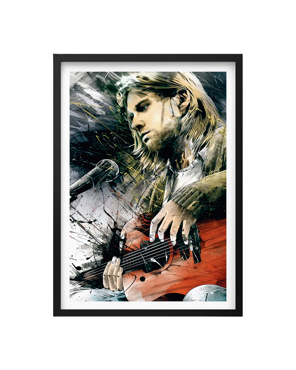 Cuadro Kurt Cobain - Nirvana 1