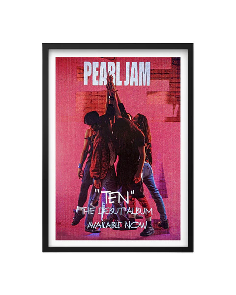 Cuadro Pearl Jam - Ten