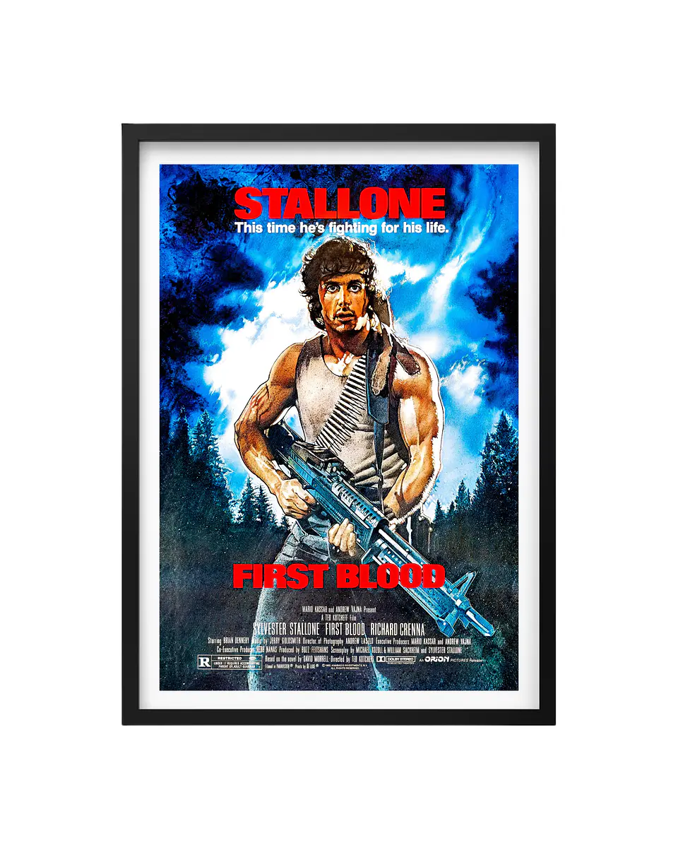 Cuadro Rambo First Blood 1