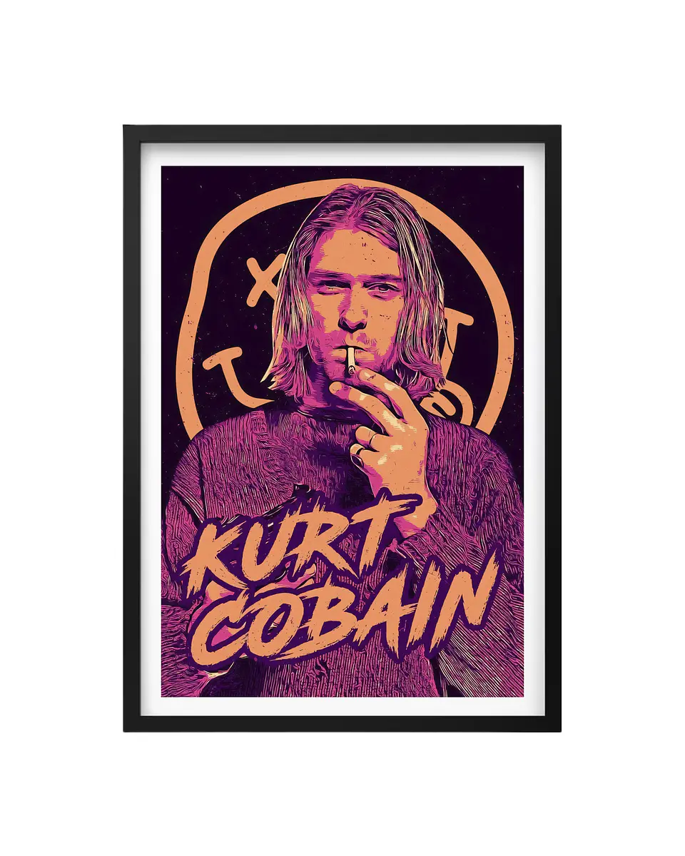 Cuadro Kurt Cobain - Nirvana 1
