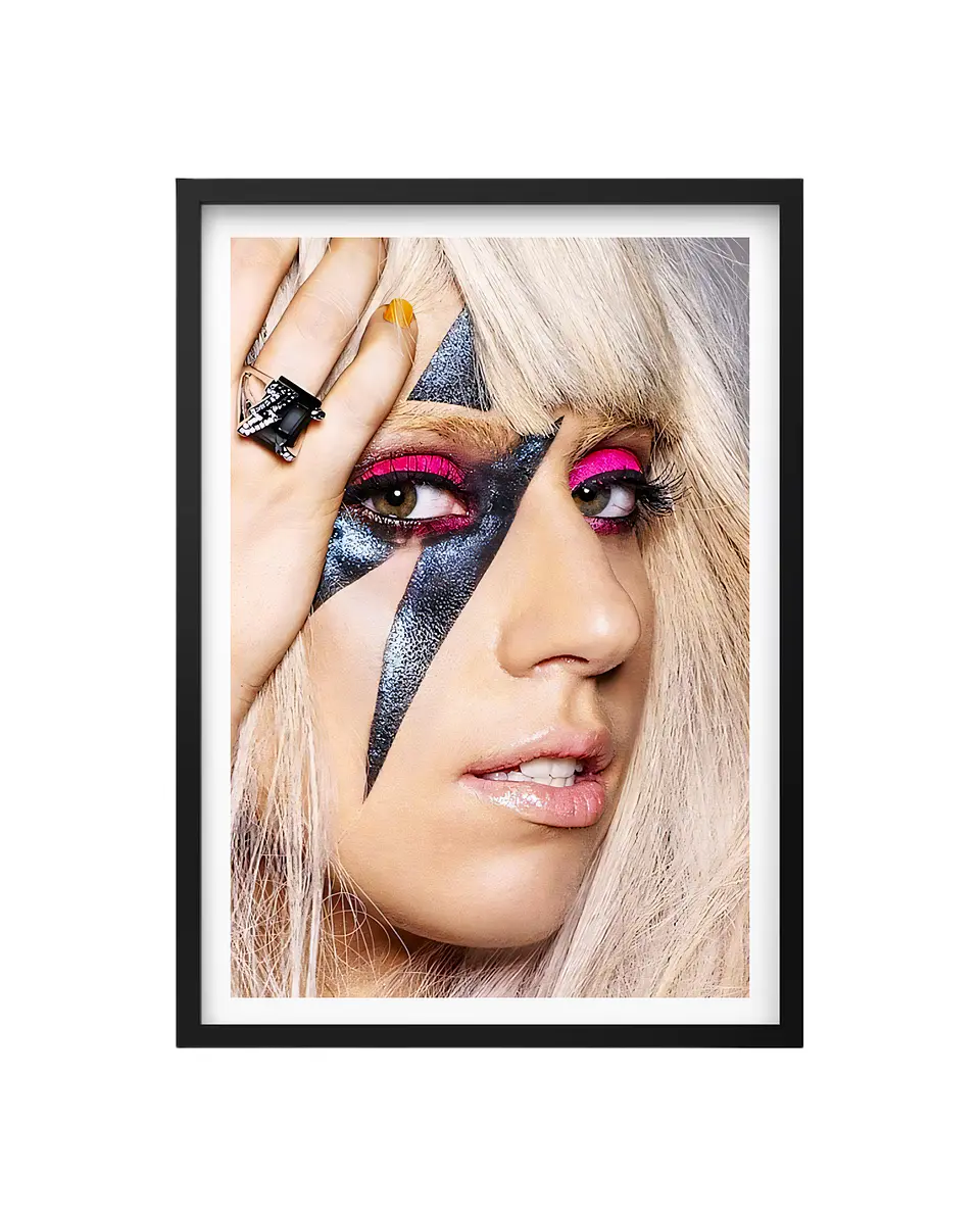 Cuadro Lady Gaga: Relámpago de Glamour 1