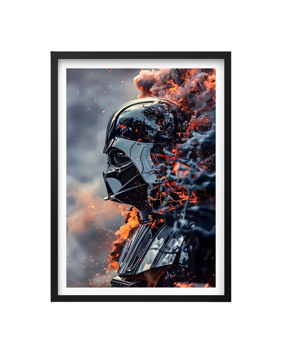 Cuadro Darth Vader - Star Wars - El Descenso a las Cenizas 1