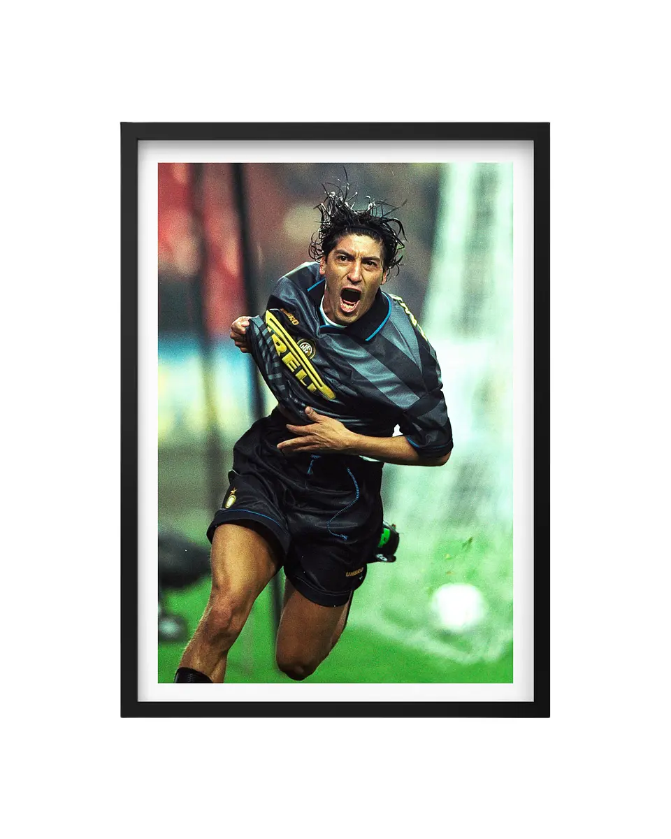 Cuadro Ivan Zamorano (Inter) 1
