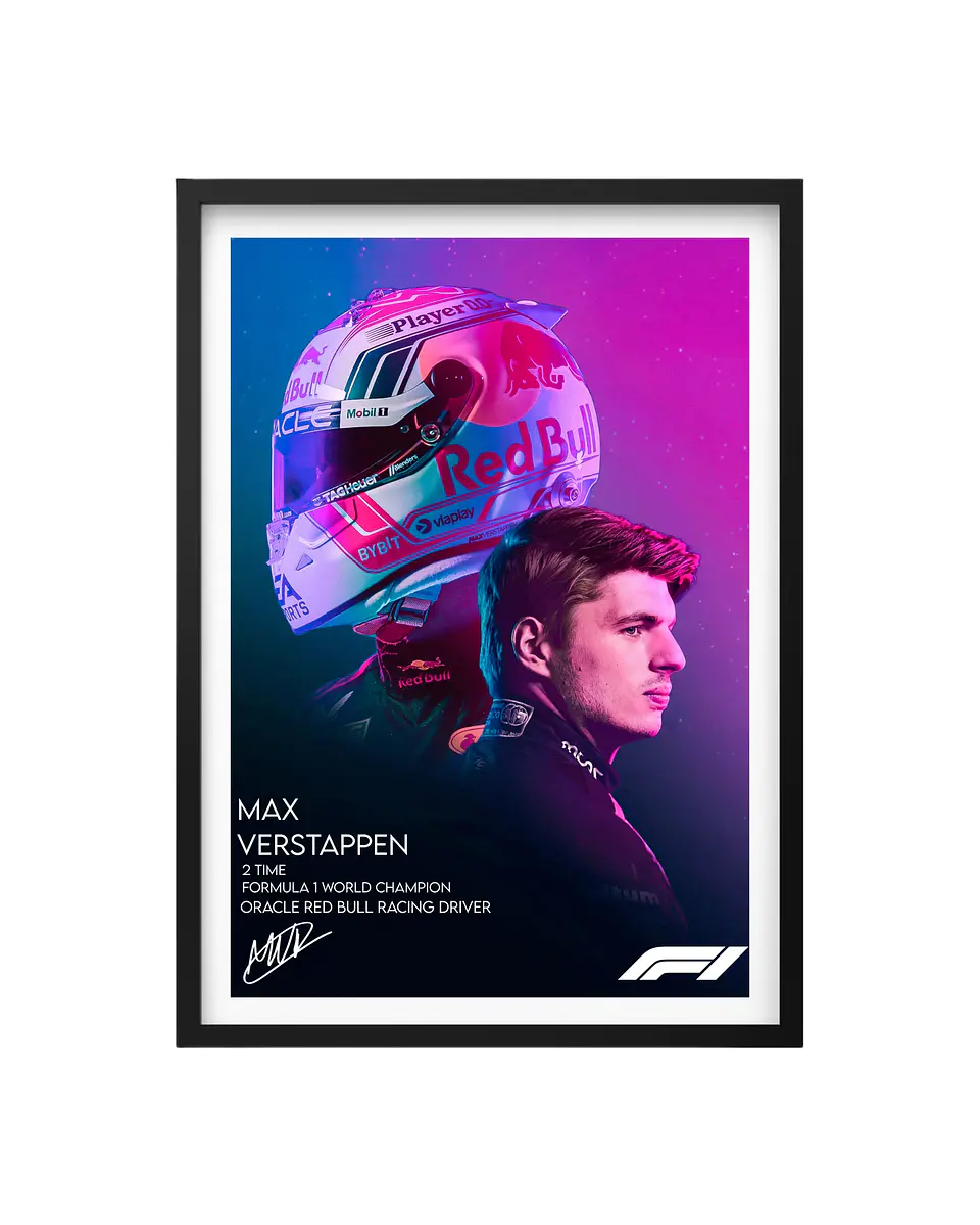 Cuadro Max Verstappen 1
