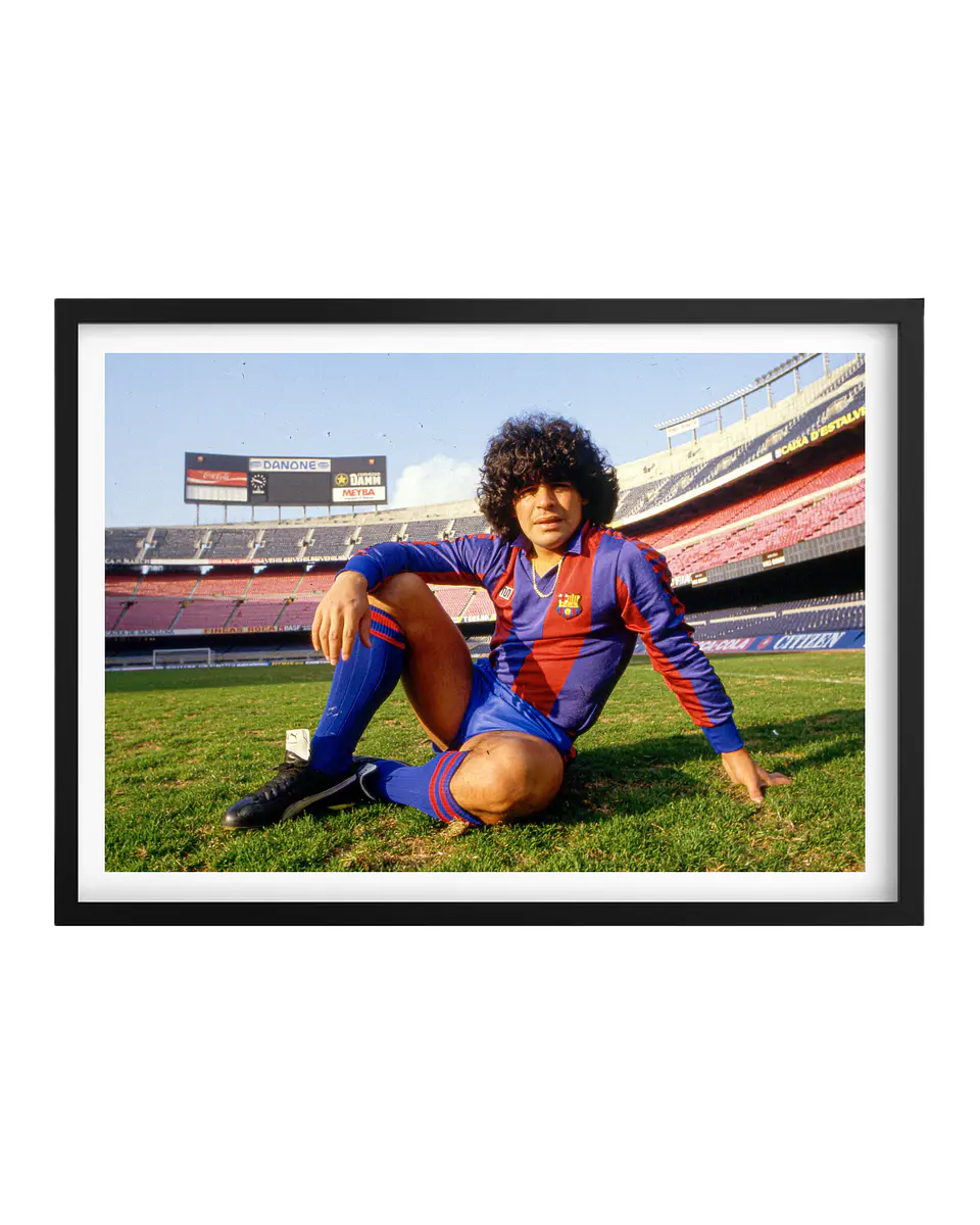 Cuadro Diego Maradona - Barcelona 1