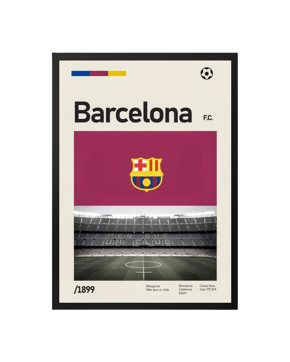 Cuadro Barcelona FC -  Estadio 1