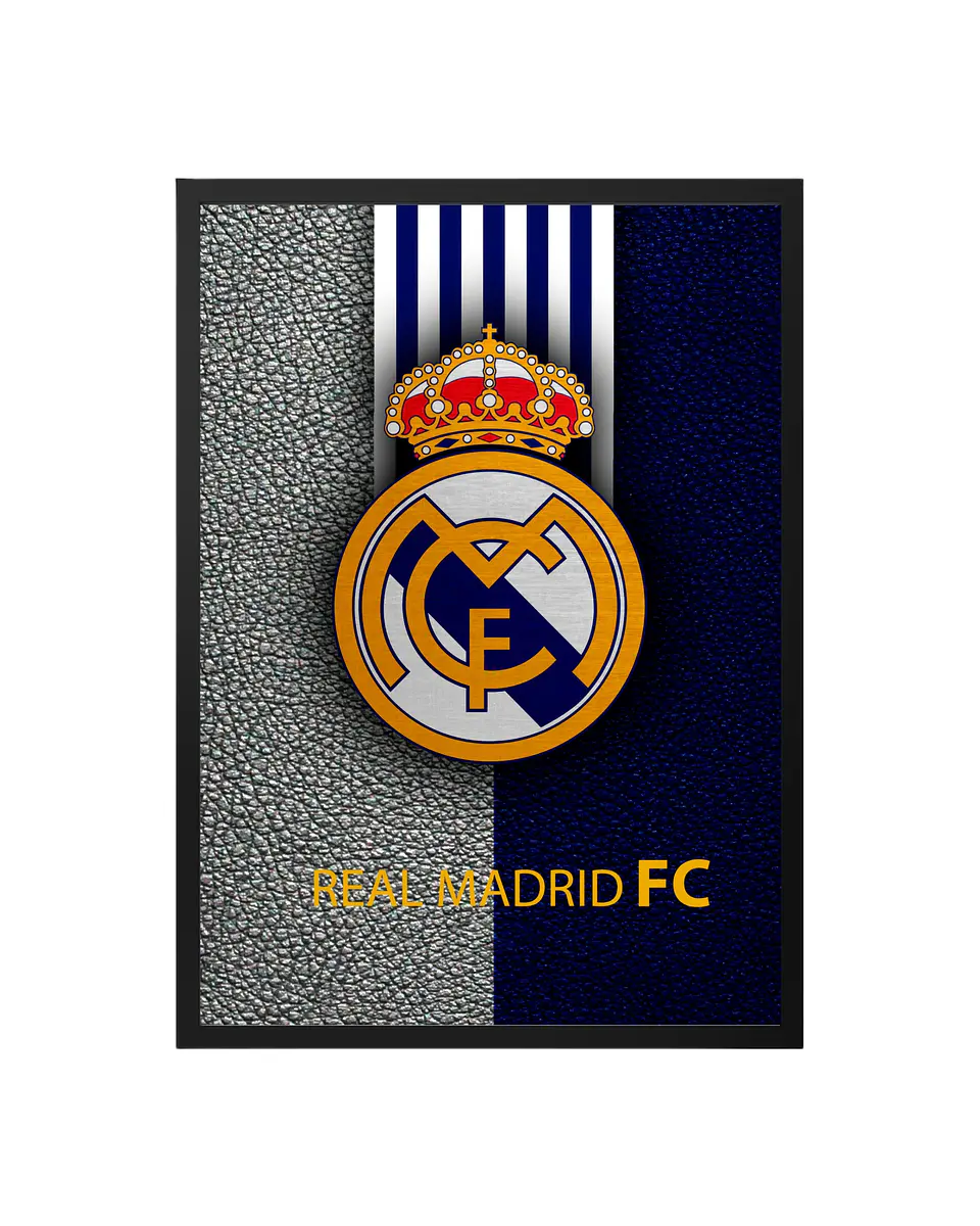 Cuadro Real Madrid Logo 1