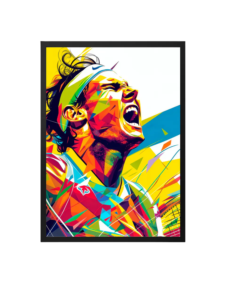 Cuadro Rafael Nadal - Pop Art 1