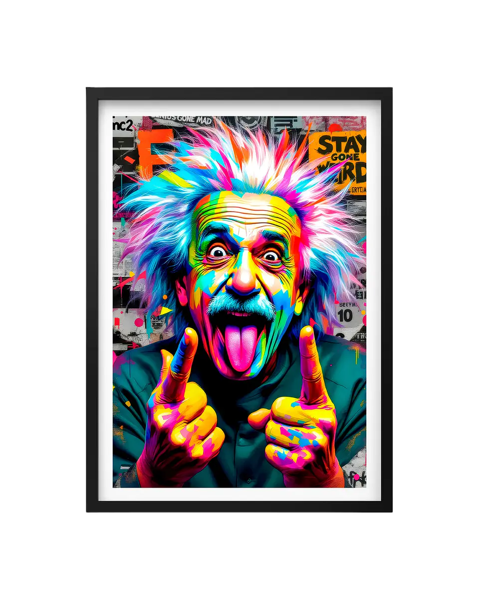 Cuadro Albert Einstein (Einstein Pop) 1
