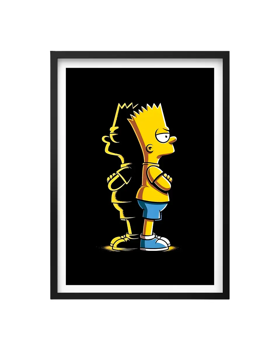 Cuadro Bart Simpson - Sombra 1