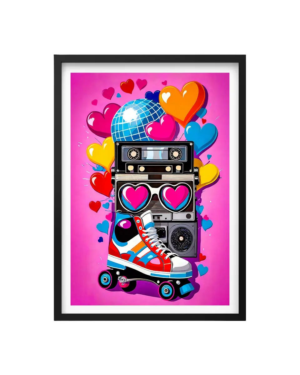 Cuadro Fiesta Retro Mix 1