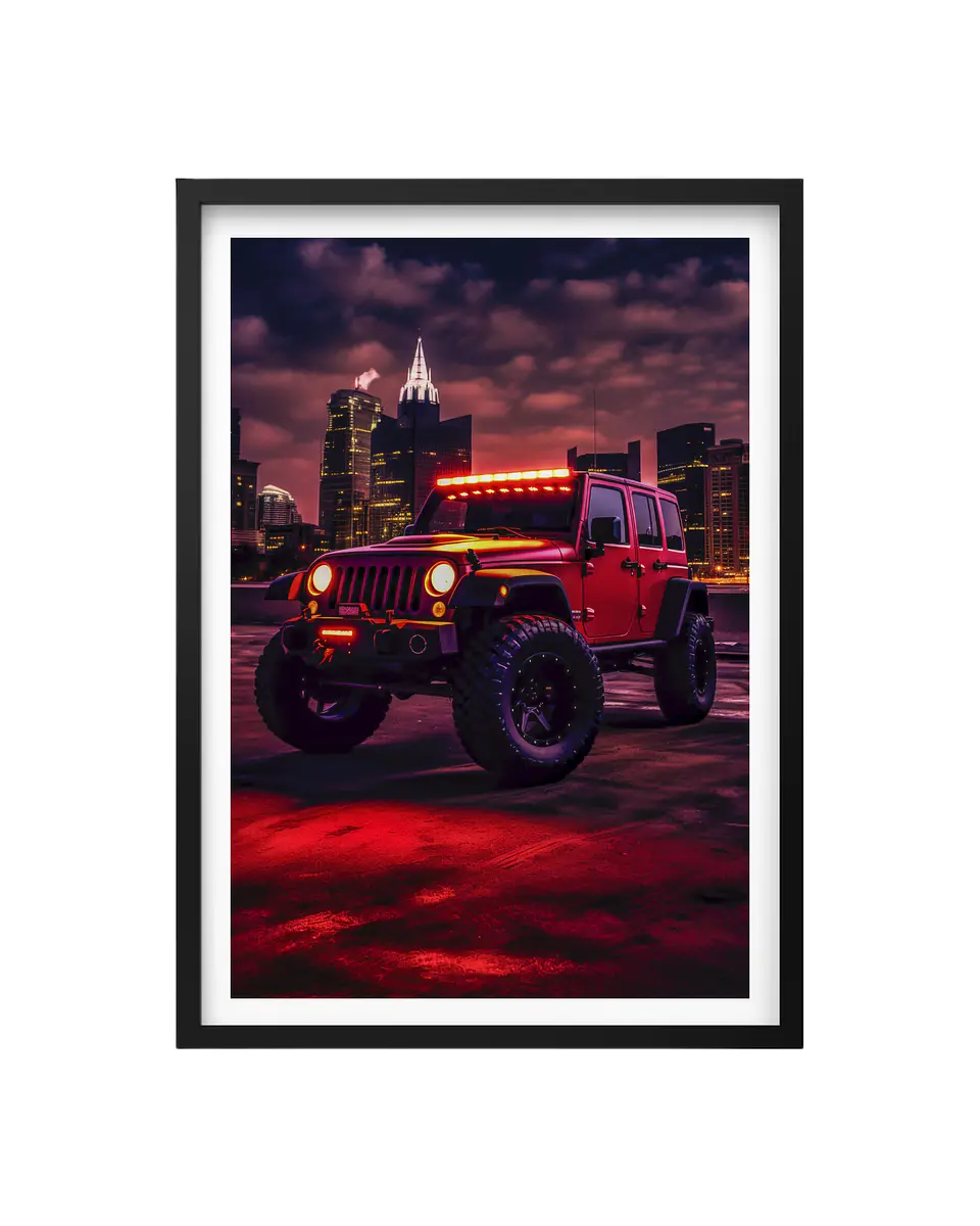 Cuadro Jeep Wrangler | La rebeldía que no se detiene 1