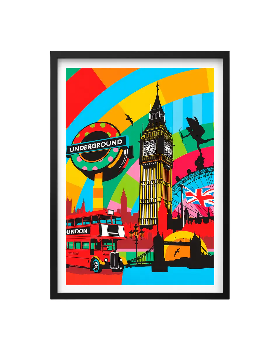 Cuadro London Pop 1