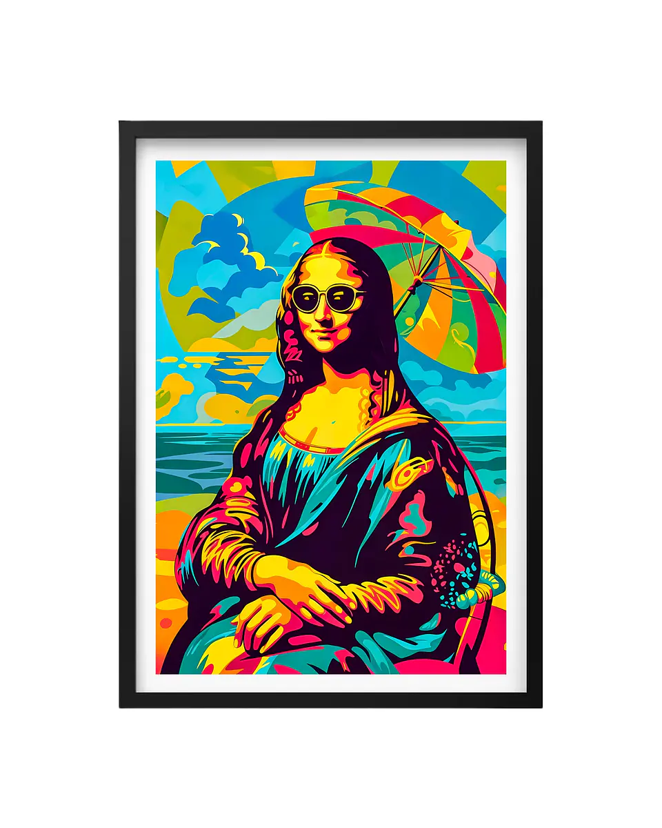 Cuadro Mona Lisa Vibes 1