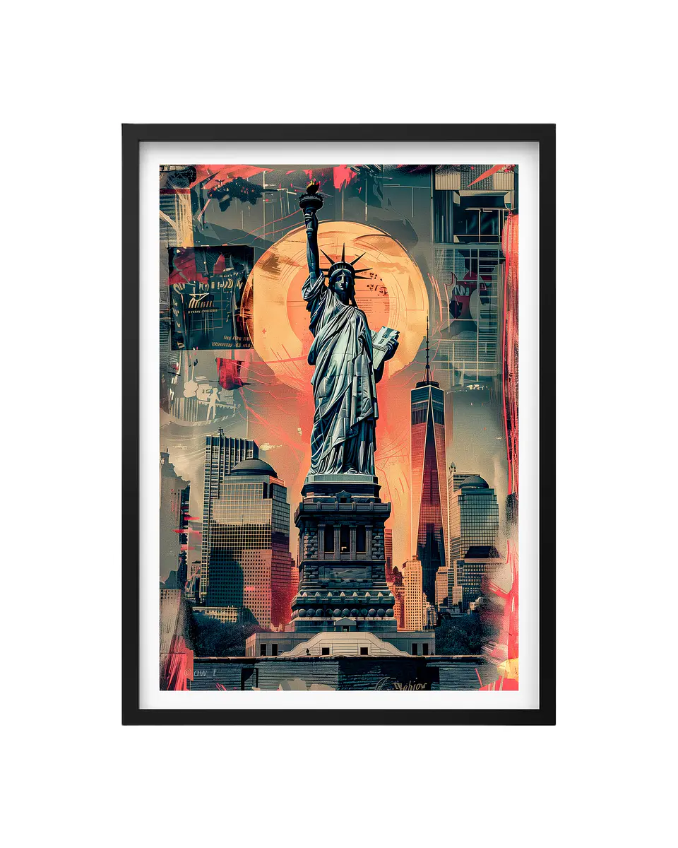 Cuadro Libertad Urbana: El Corazón De Nueva York 1