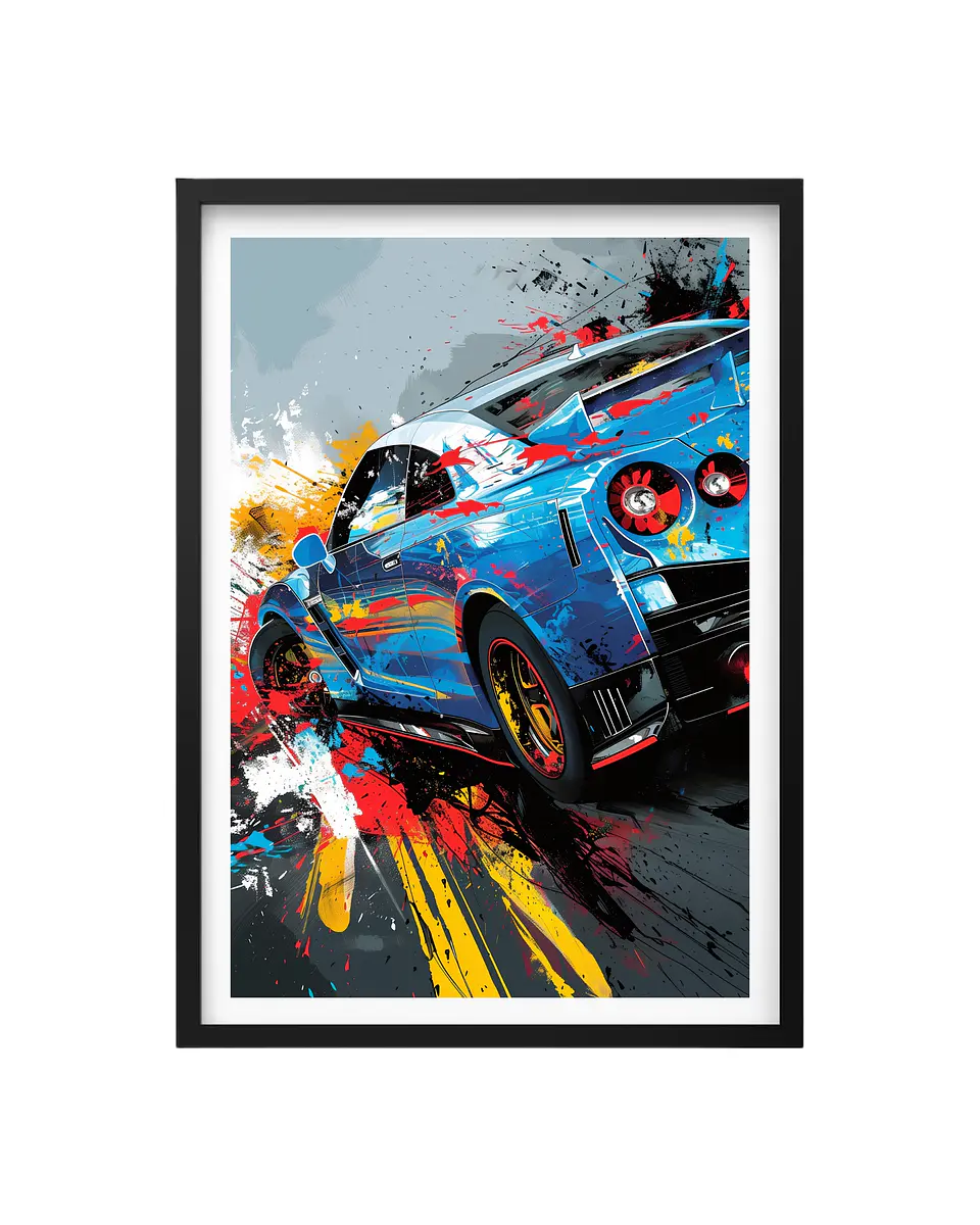 Cuadro Nissan GT-R Street Power 1