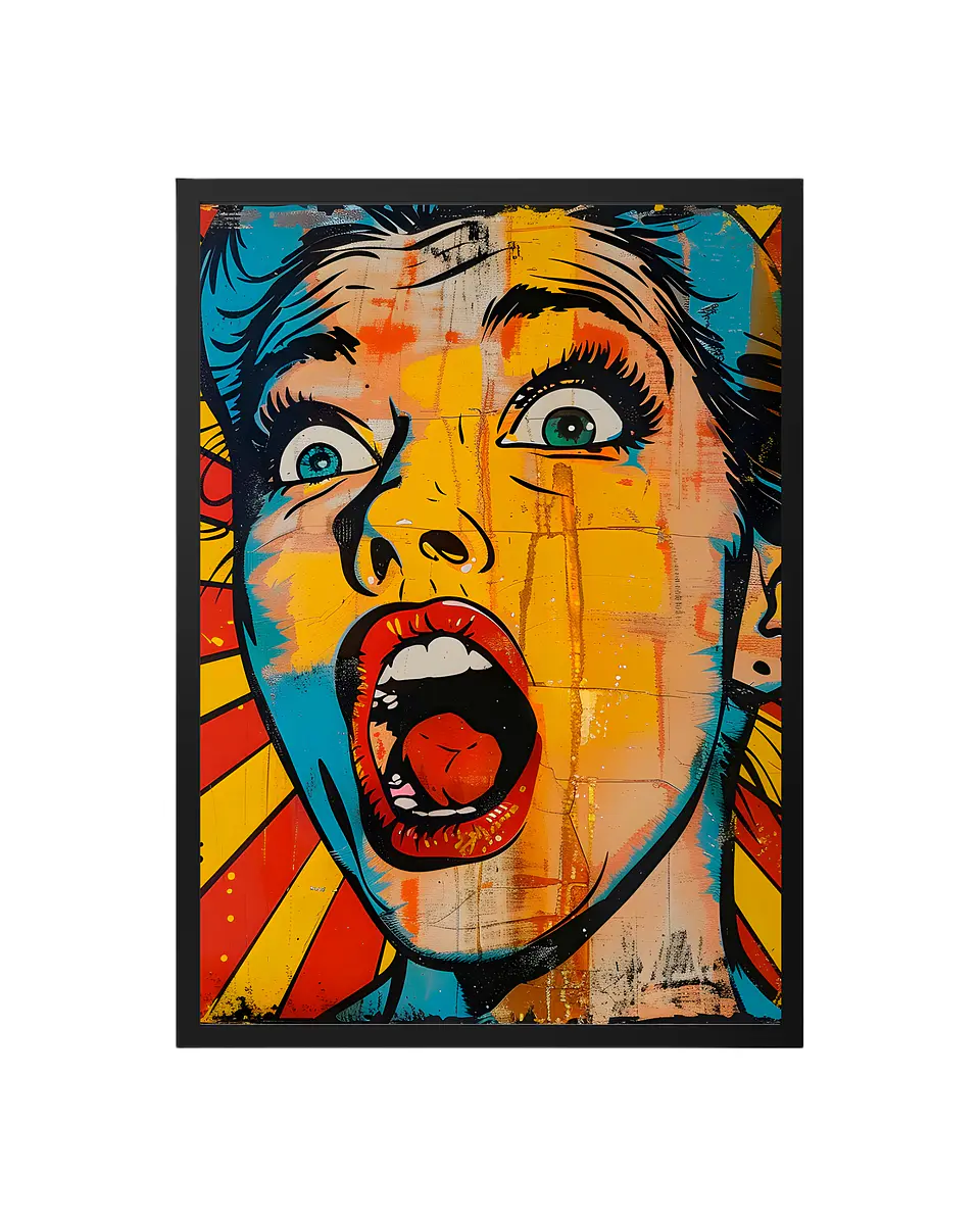 Cuadro ¡Boom! (Reacción Pop) 1