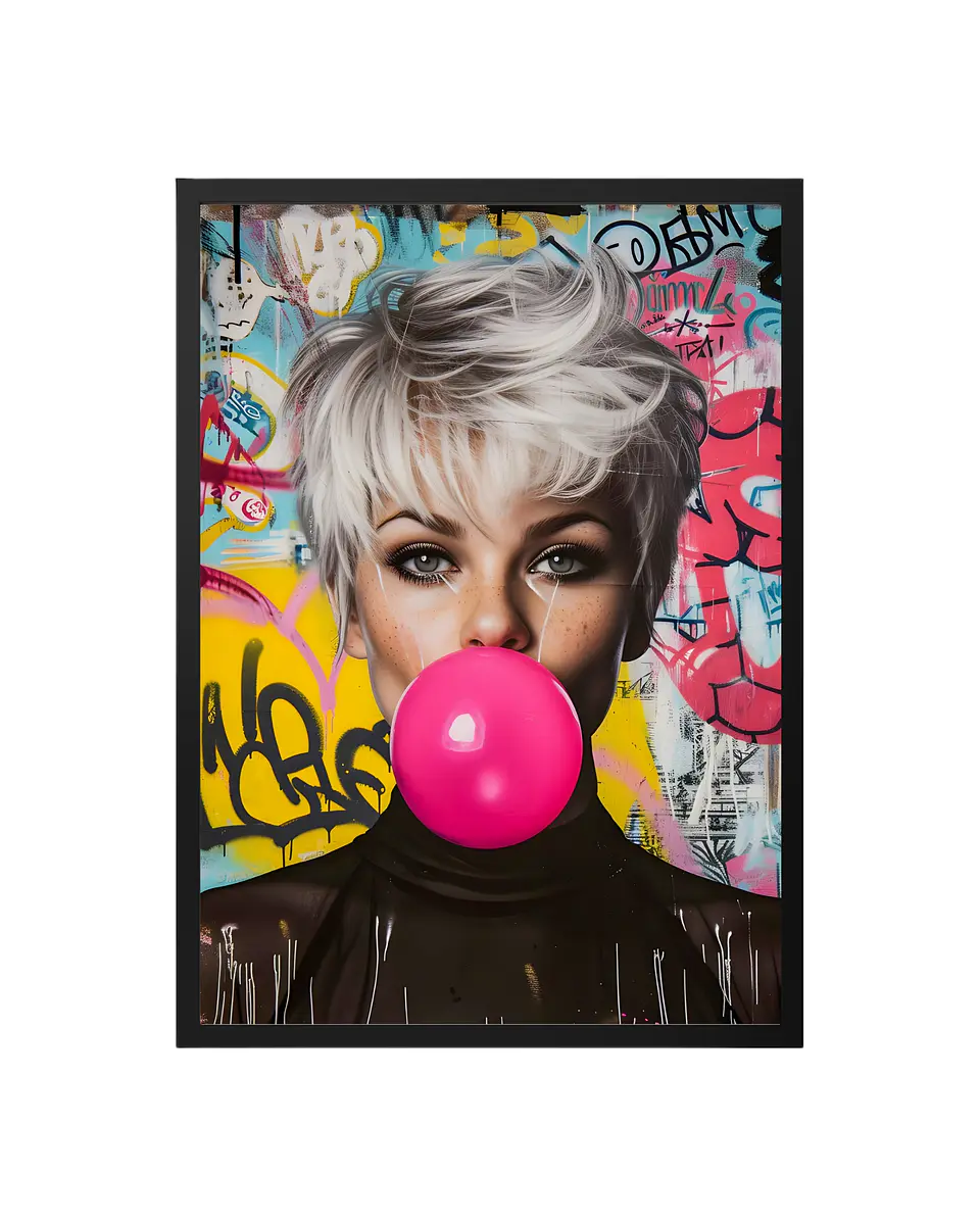 Cuadro Bubble Gum Pop 1