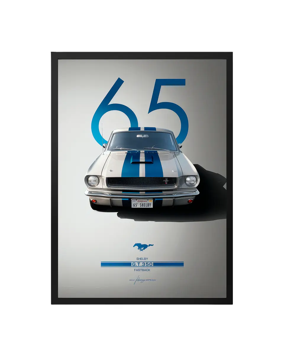 Cuadro Ford Mustang Shelby G.t. 350 1965 1