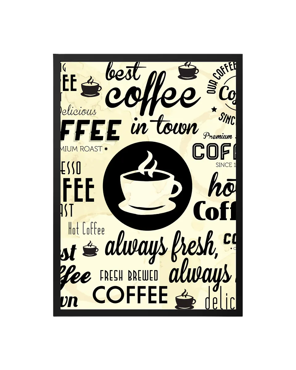 Cuadro Café Vintage 1