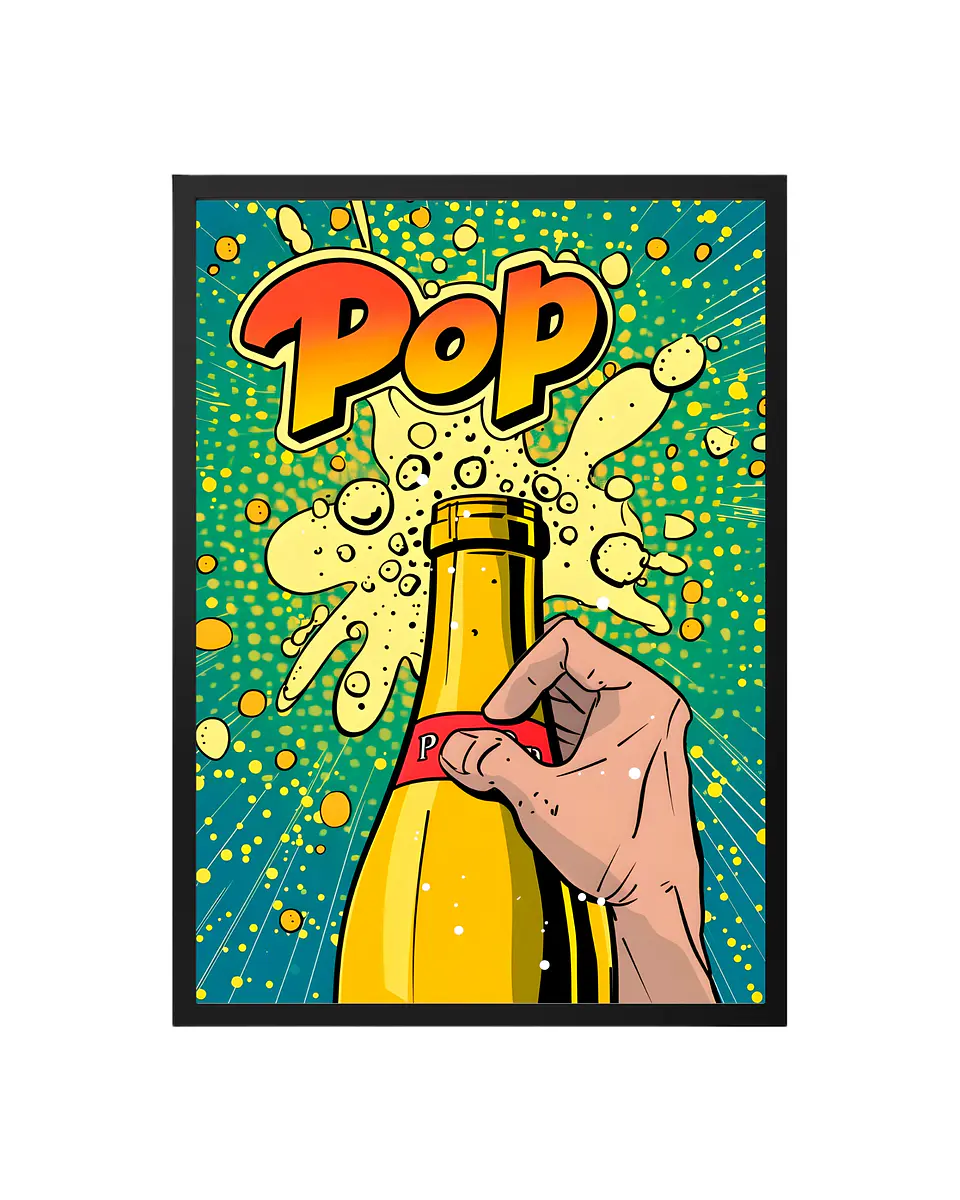 Cuadro Cuadro Bebida Pop 1