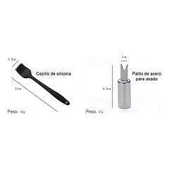 Set De Accesorios Para Asado (18 Piezas)