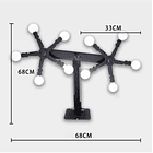 Blancos De Tiro De Acero Giratorio 2