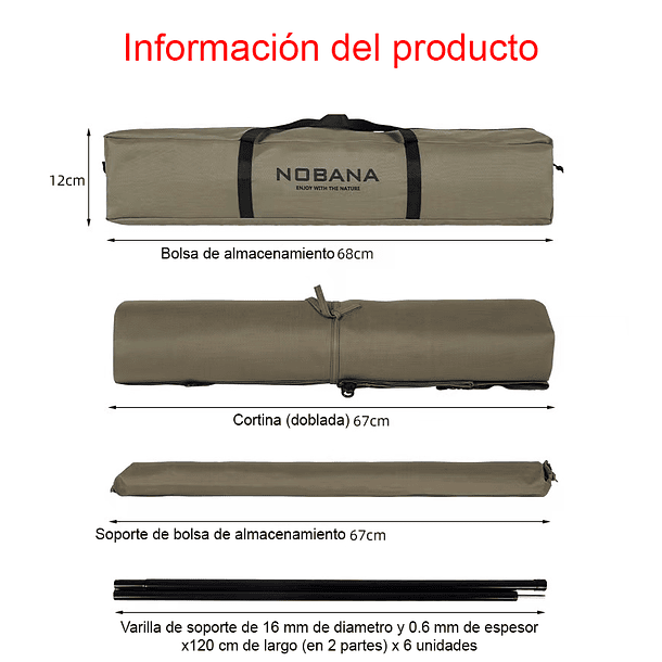 Protector De Viento Para Camping 3