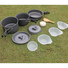 Set De Ollas Outdoor Para 2-3 Personas 