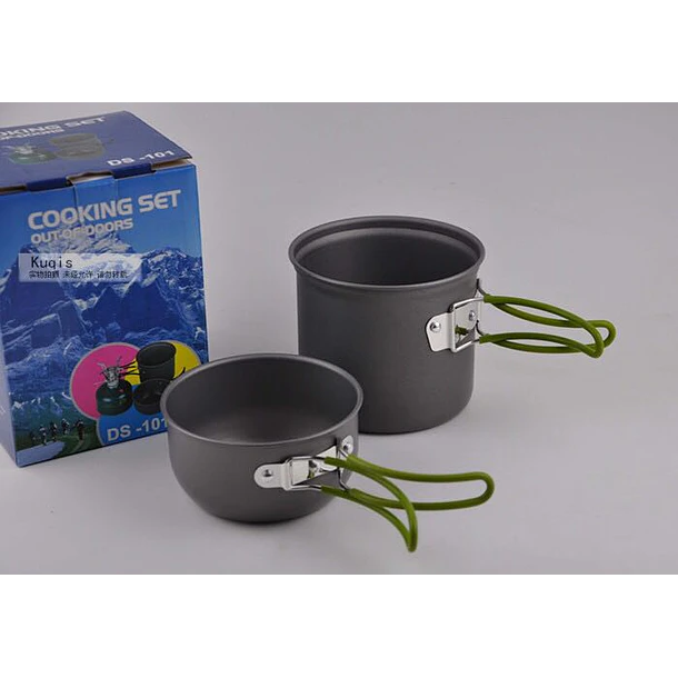 Set De Ollas Portátil Outdoor Para 1 Persona