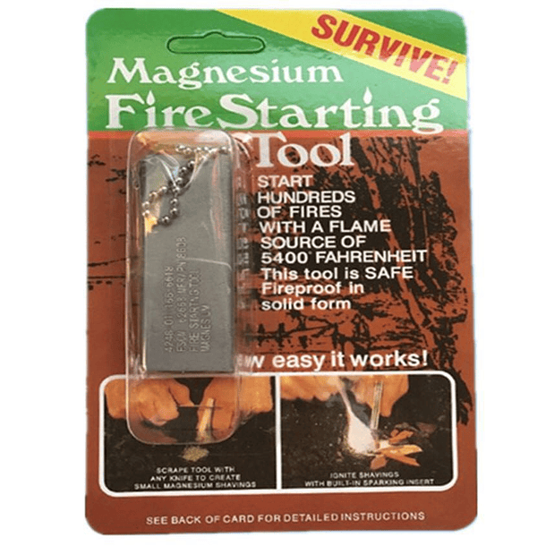 Pedernal De Supervivencia/Iniciador De Fuego