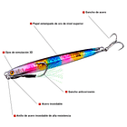 Modelo 5 Jig De Pesca (Señuelo) 9.5 Cm/30 Gramos 10