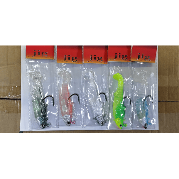 Señuelos De Silicona 11.5 Cm/50 Gramos