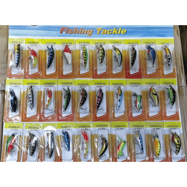 Set De Señuelos 30 Piezas