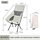 Silla Plegable Larga 3