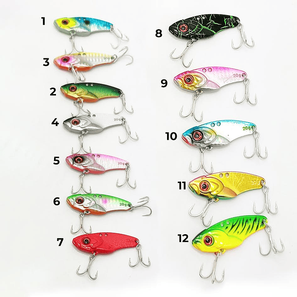 Señuelo Vib De 7 Gramos