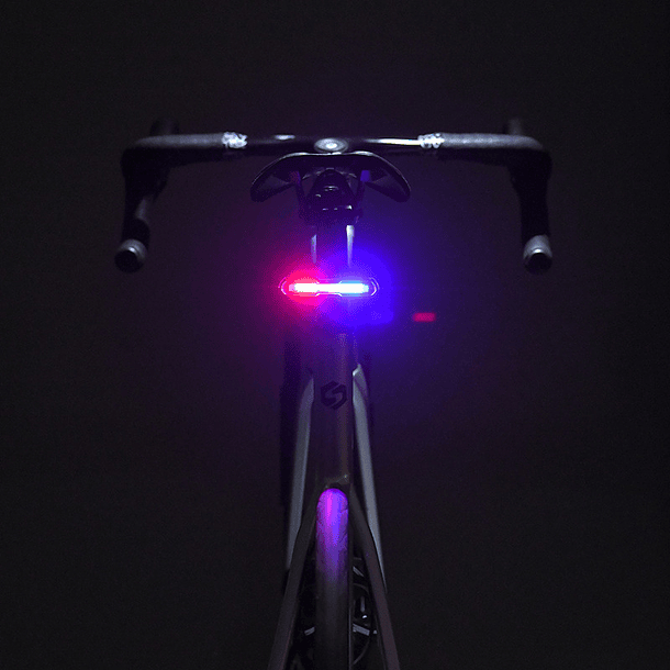 Luces De Bicicleta Tricolor Usb 5