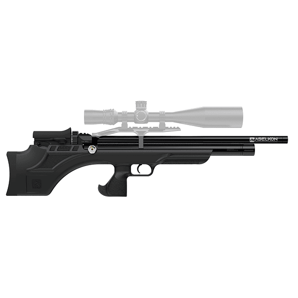 Rifle Aselkon Mx7s Sintetico Negro 5.5 Mm 1