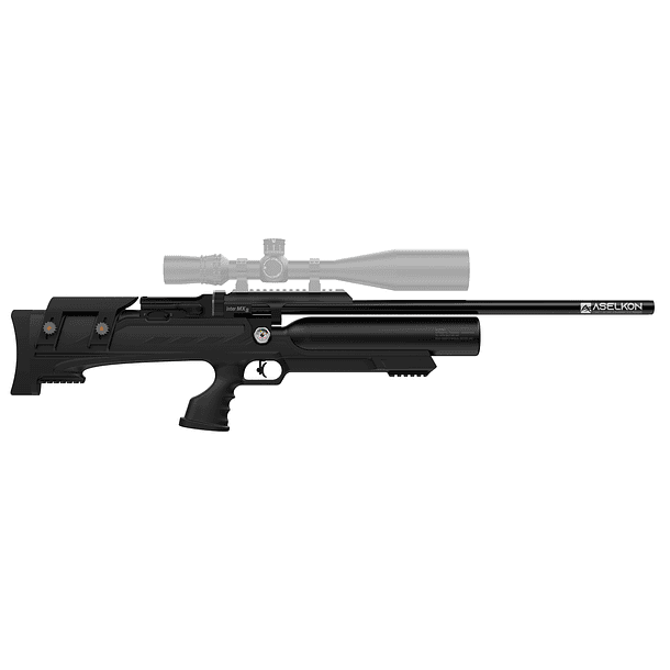 Rifle Aselkon Mx8 Sintetico Negro 5.5 Mm 1