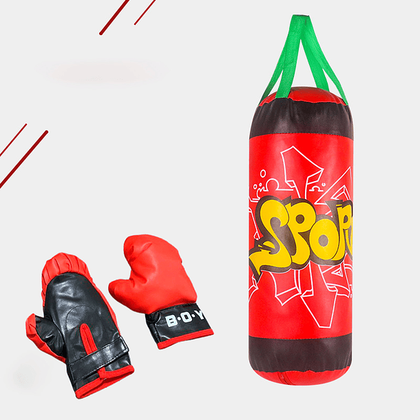 Saco De Boxeo Infantil 30Cm