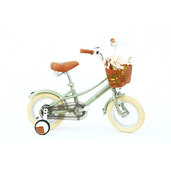 Bicicleta Aprendizaje Con Canasto Aro 16