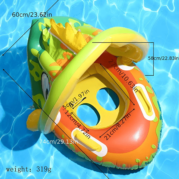 Flotador Infantil Dinosaurio 3