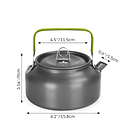 Tetera Hervidor De Agua Para Camping 1.2 Litros 1
