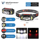Linterna Frontal Recargable Con Sensor De Movimiento 2