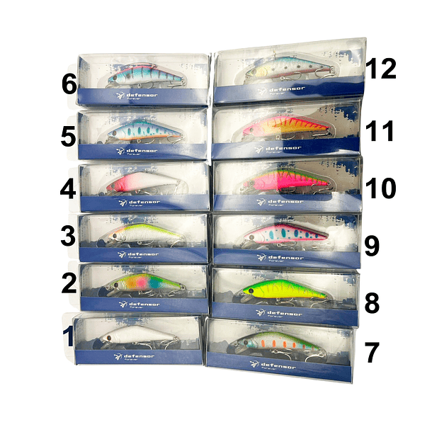 Señuelo Defensor Minow 14.5G/8.5CM