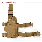 FUNDA TÁCTICA TIPO MUSLERA PARA REVOLVER O PISTOLA 3