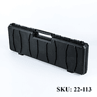 MALETA RIGIDA PARA RIFLE NEGRO 1000*320*100MM  6