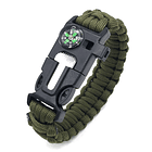  PULSERA PARACORD TÁCTICA CON BRÚJULA  3